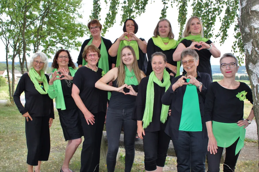 Die Stimmgruppe Sopran von CHORios