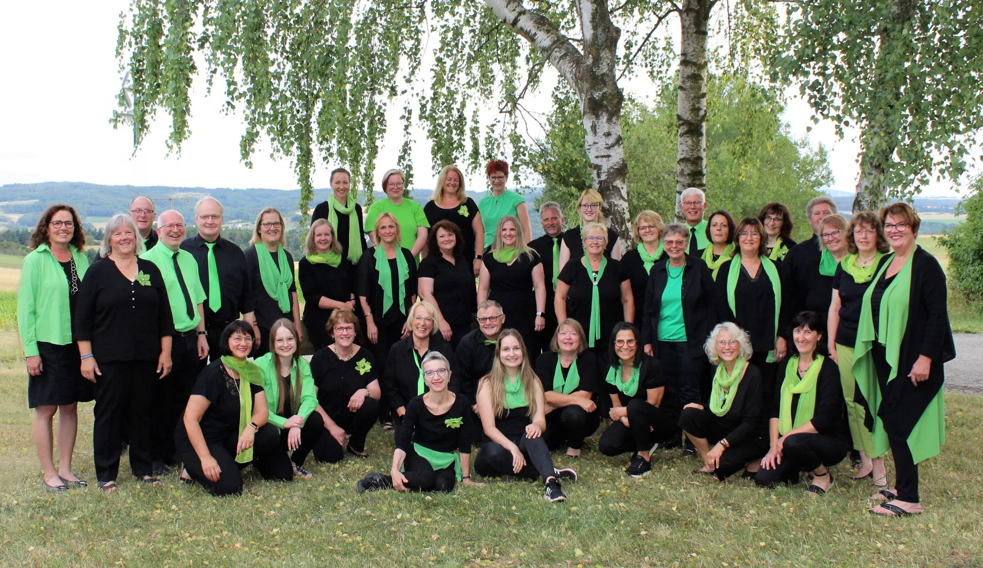 Der Chor CHORios in voller Besetzung
