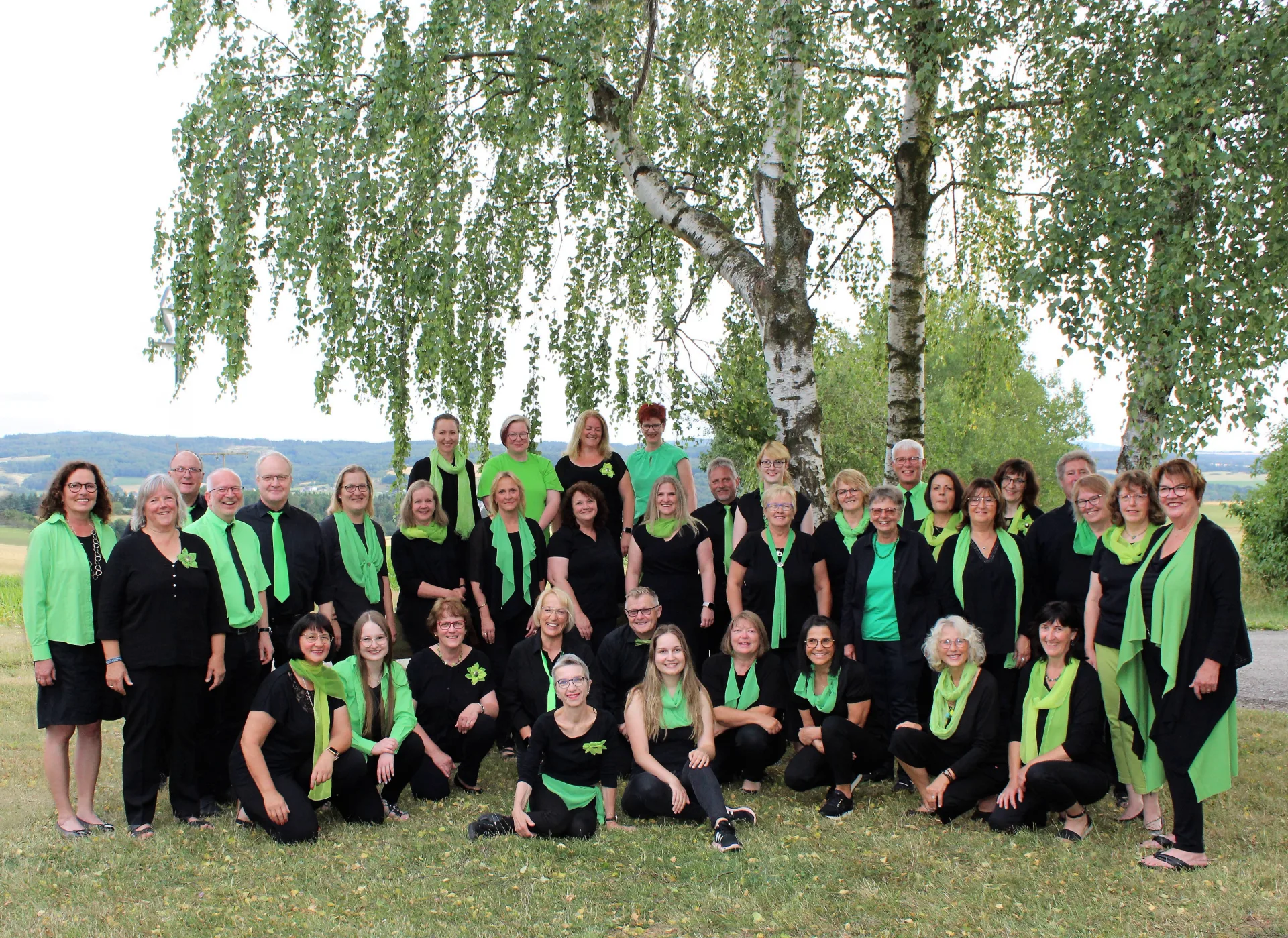 Der Chor CHORios in voller Besetzung